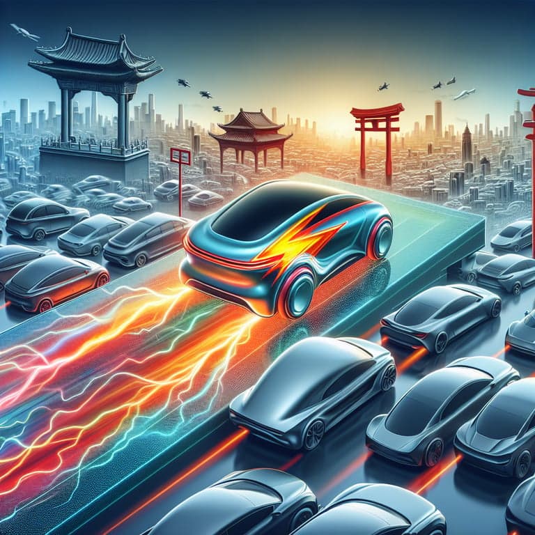Tesla Surges in China's EV Market Despite Overall Slowdown