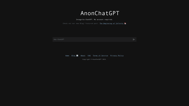 Thumbnail image for AnonChatGPT