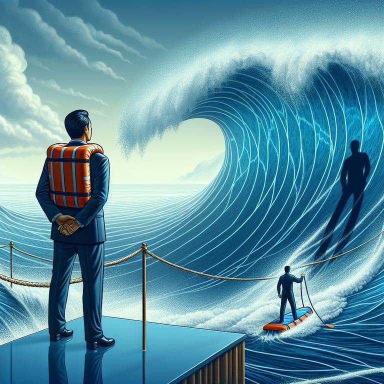 Banner for Anthropic CEO Amodei Calls AI Safety 'Uncertain': Riding the AI Wave Without a Lifeguard