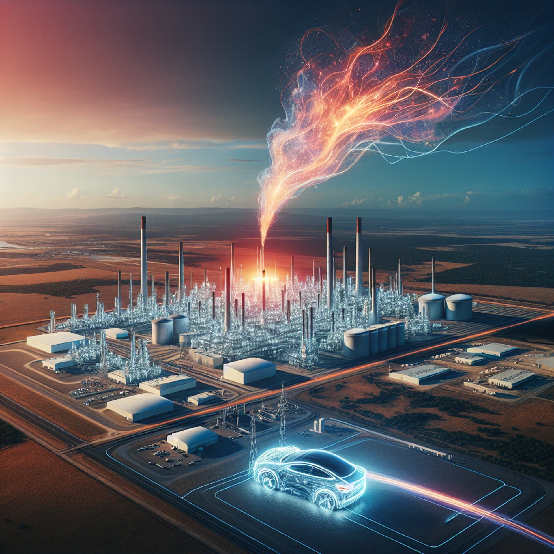 Banner for Tesla Ignites America's Largest Lithium Refinery in Texas!