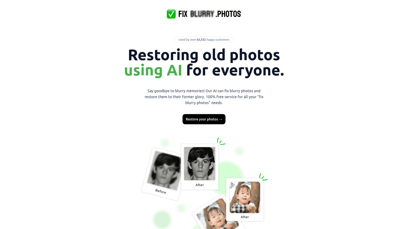 Fixblurry.photos screenshot