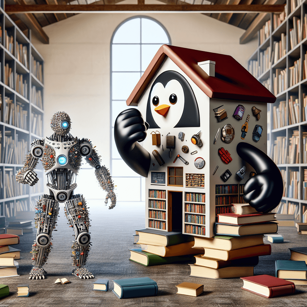 Banner for Penguin Random House Throws Down the Gauntlet Against AI Training with Books