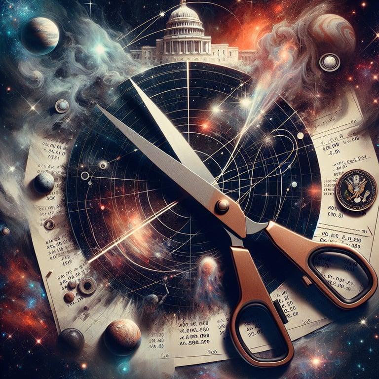 Banner for Severe Budget Cuts Threaten NASA's Future: Astrophysics and Research to Suffer!