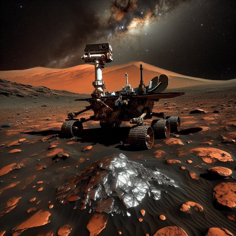 NASA Perseverance Rover Unveils Unique 'Silver Mountain' Sample on Mars: A Historic Milestone in Space Exploration
