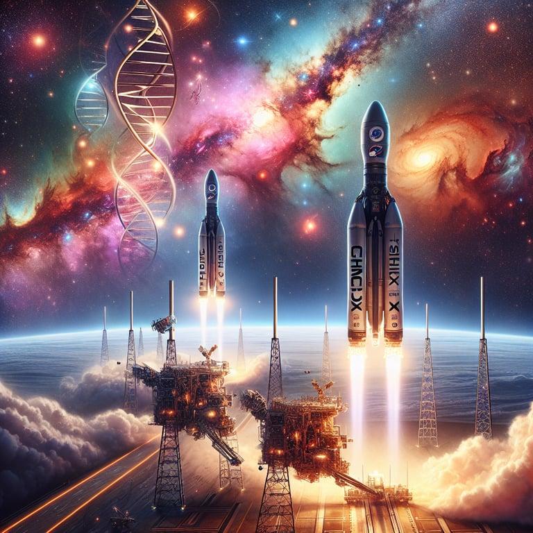 Banner for NASA's Cosmic Double Feature: PUNCH & SPHEREx Ready for Liftoff!
