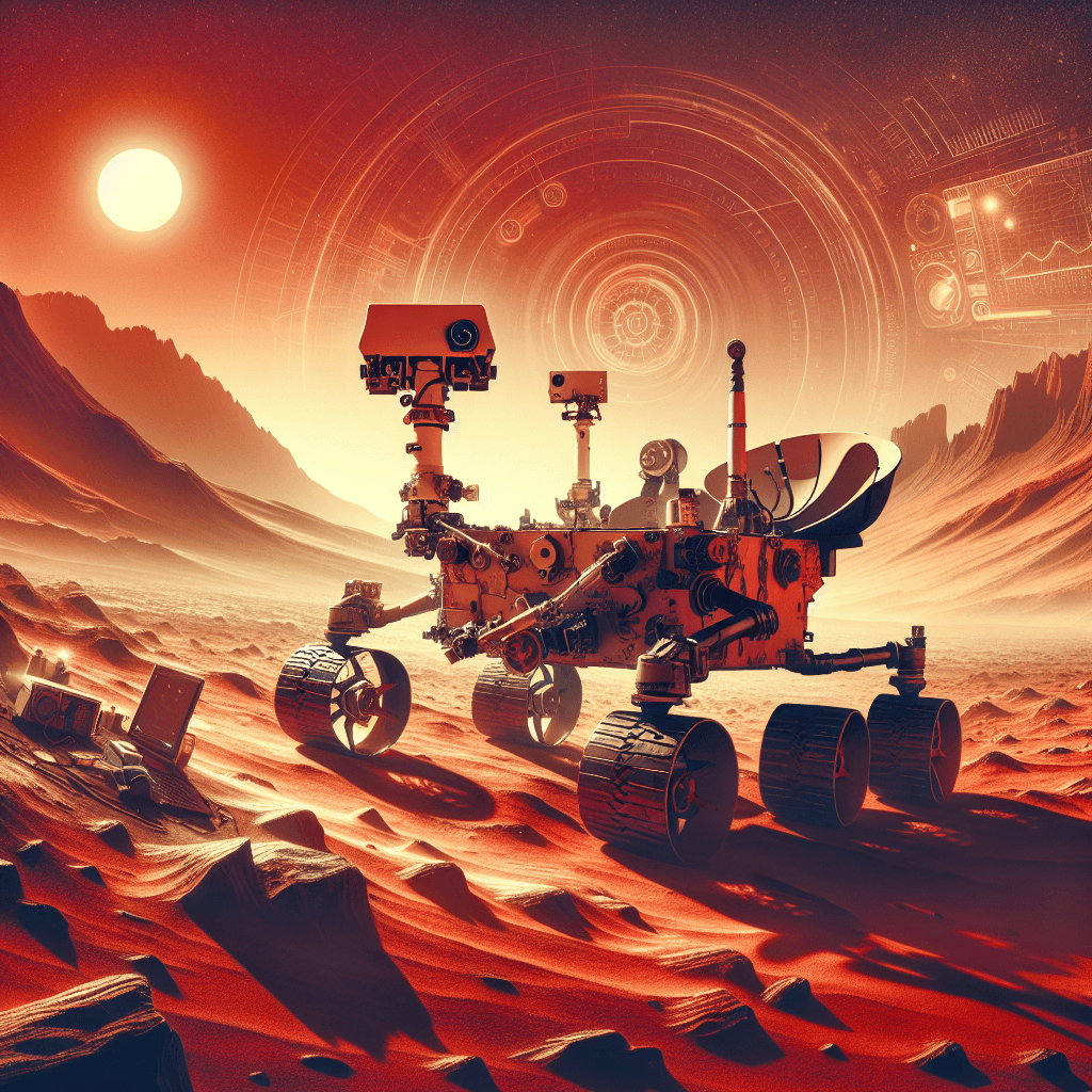 Banner for Curiosity Rover's 4-Sol Science Adventure: Exploring Martian Mysteries over the Long Weekend