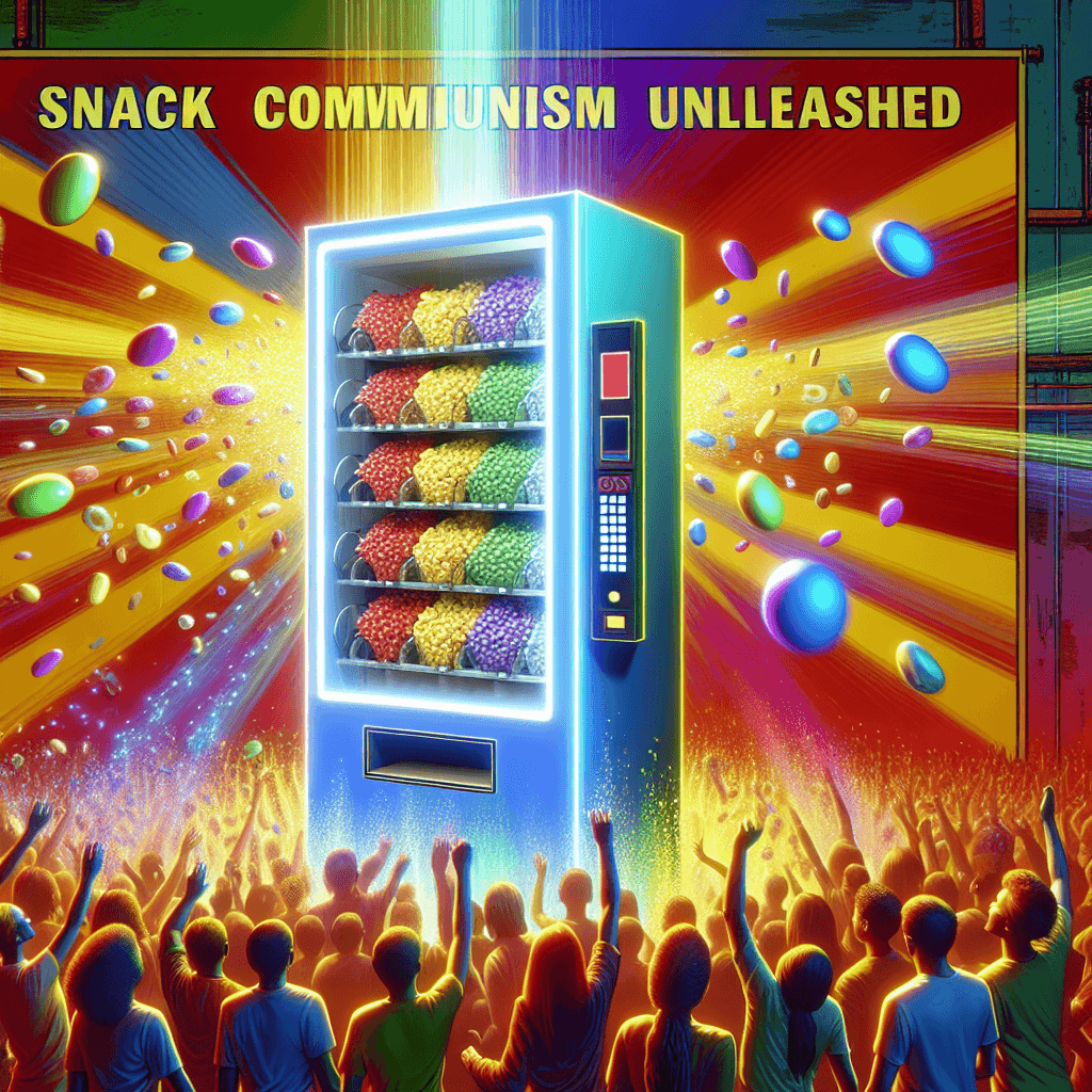 Snack Communism Unleashed: AI Vending Machine's Freebie Frenzy