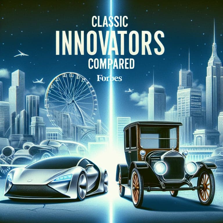Banner for Elon Musk: The Modern Henry Ford? Classic Innovators Compared in Forbes