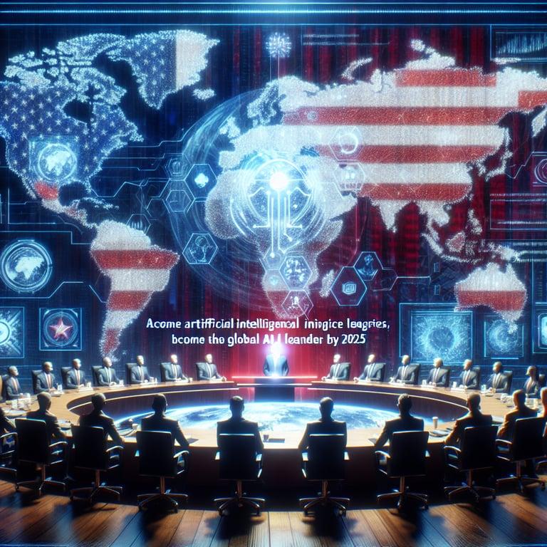 Banner for US AI Execs Present Congress with Key Policy Wishlist to Surpass China by 2025