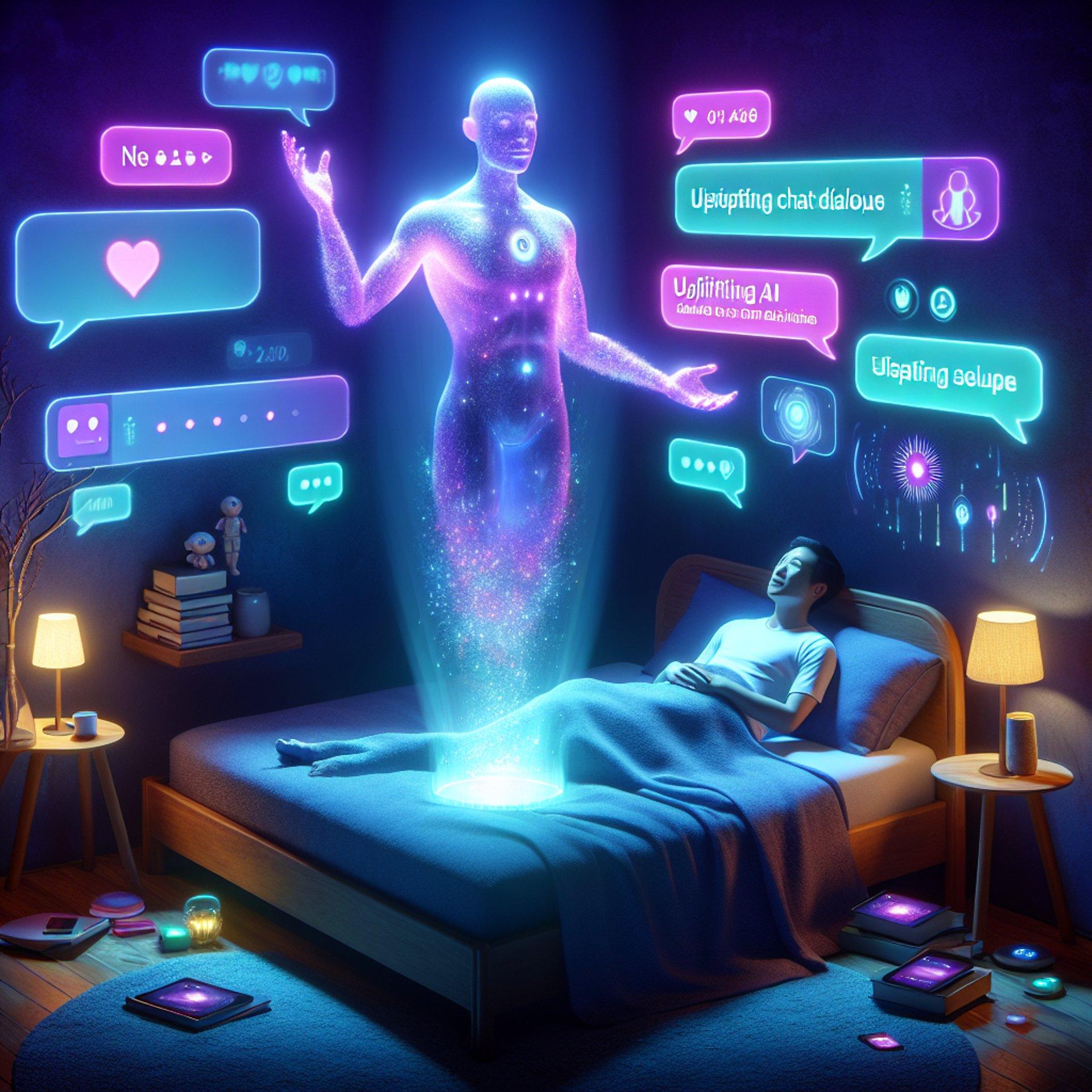 Banner for AI in the Bedroom: Embracing Chatbots for Emotional Outlet