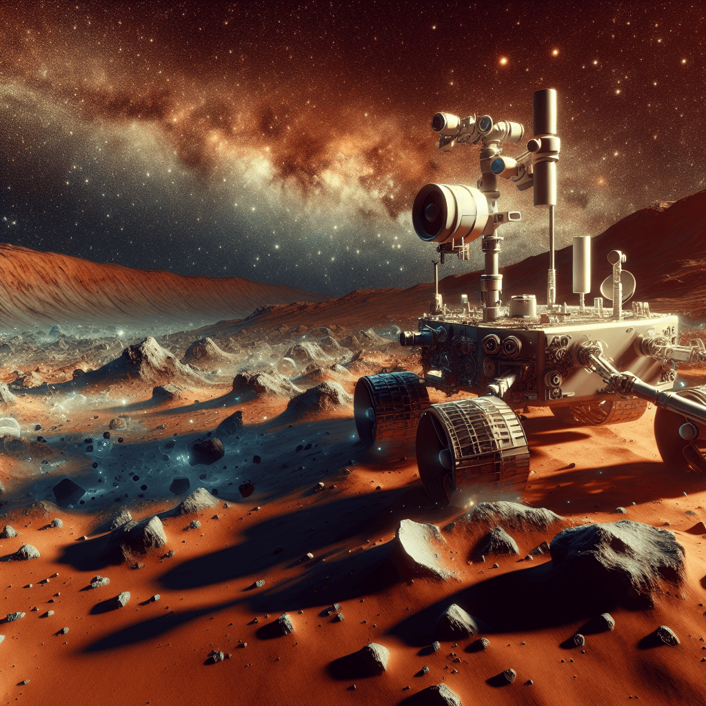 Banner for NASA Rover Uncovers Potential Evidence of Life on Mars!