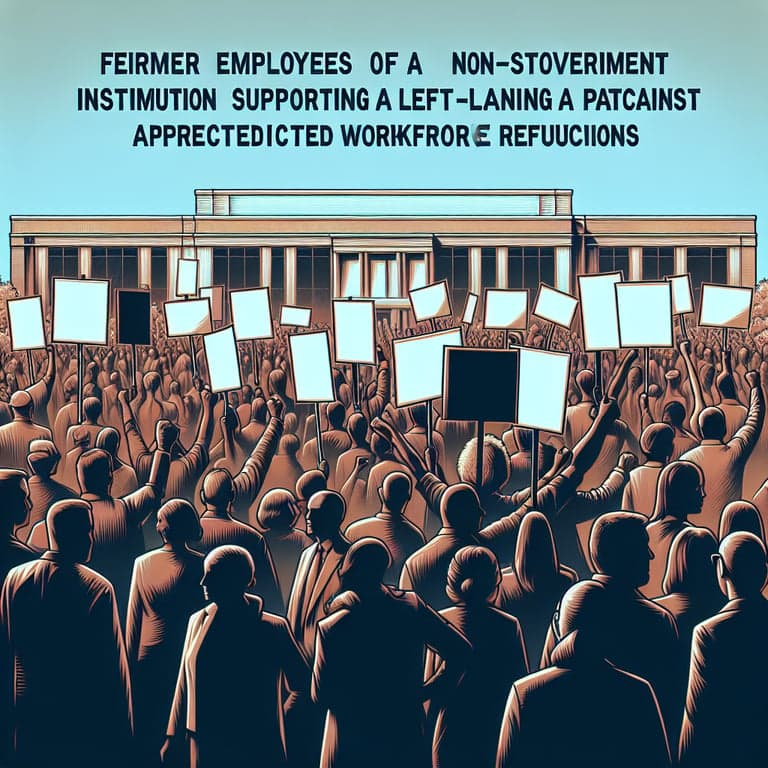 Former Federal Employees Rally with Democrats Against Predicted Workforce Reductions!