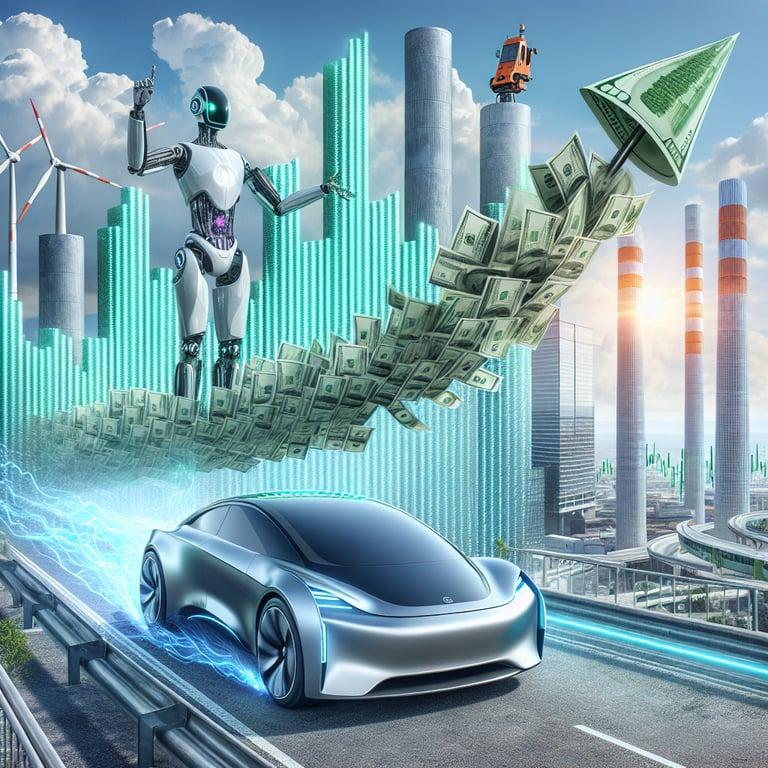 Banner for Tesla Stocks Soar Amidst EV Leadership and AI Innovations!