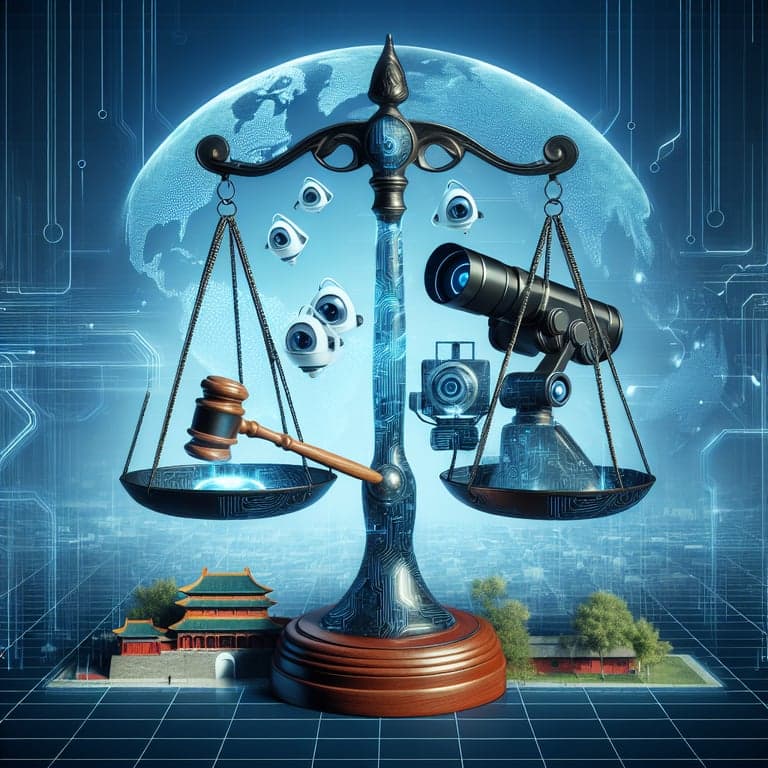 Banner for China's AI Revolution: Transforming Courtrooms or Threatening Global Security?