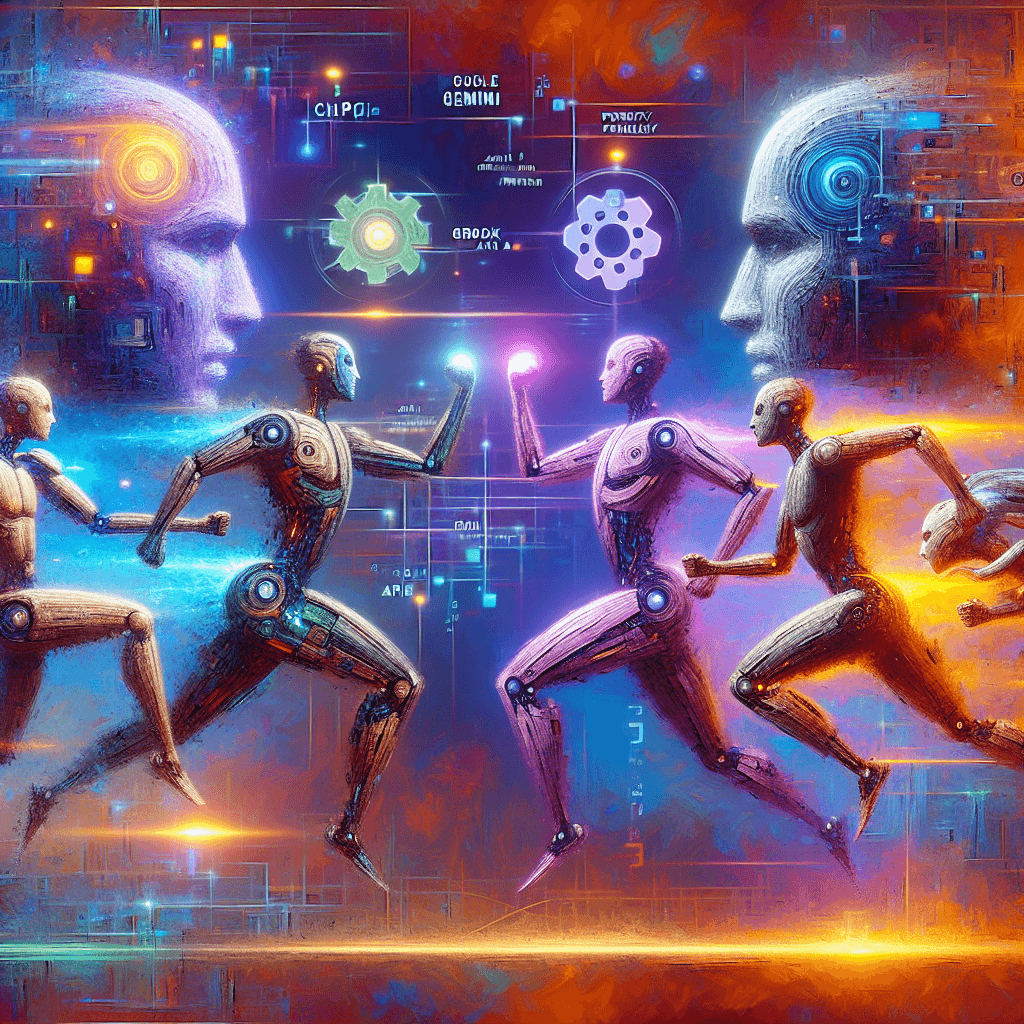 Banner for AI Showdown: ChatGPT Takes on Google Gemini, Perplexity, and Grok AI!