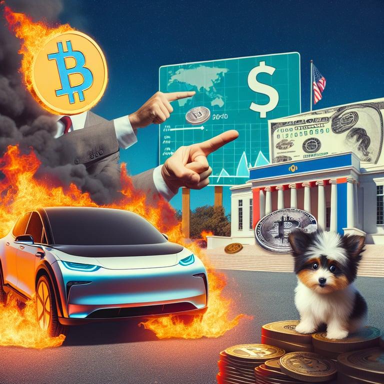 Banner for Fiery Backlash: Arson Attacks Hit Tesla Amid Musk's DOGE-led Government Cutbacks