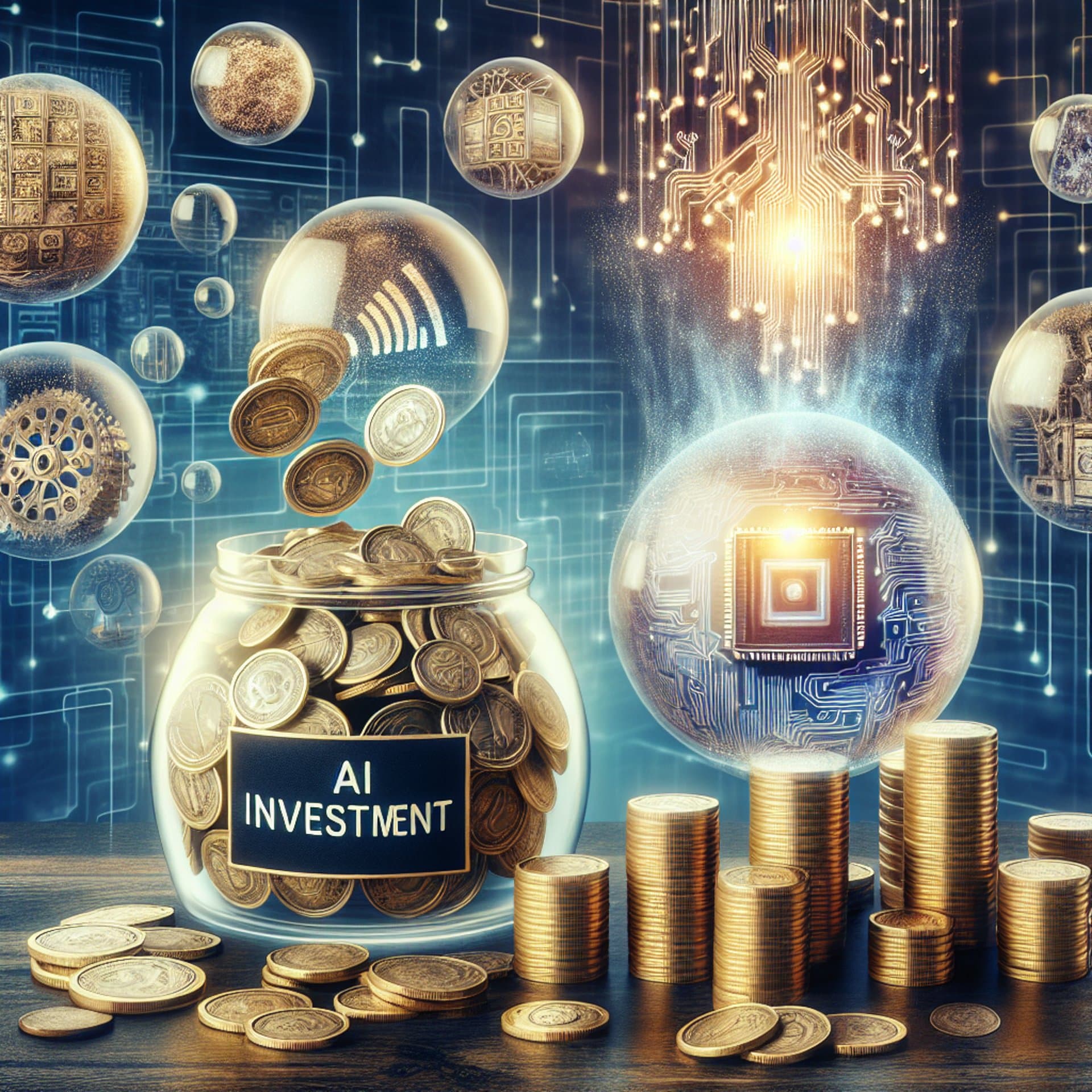 Banner for Tech Titans Go All-In on AI: Betting Billions in the Face of Bubble Worries