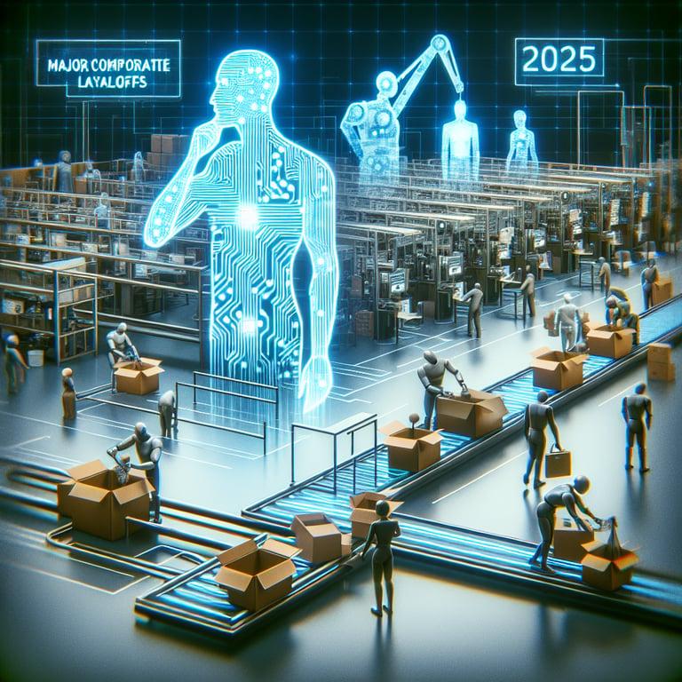 Banner for Major Corporate Layoffs of 2025: How AI is Transforming the Workforce