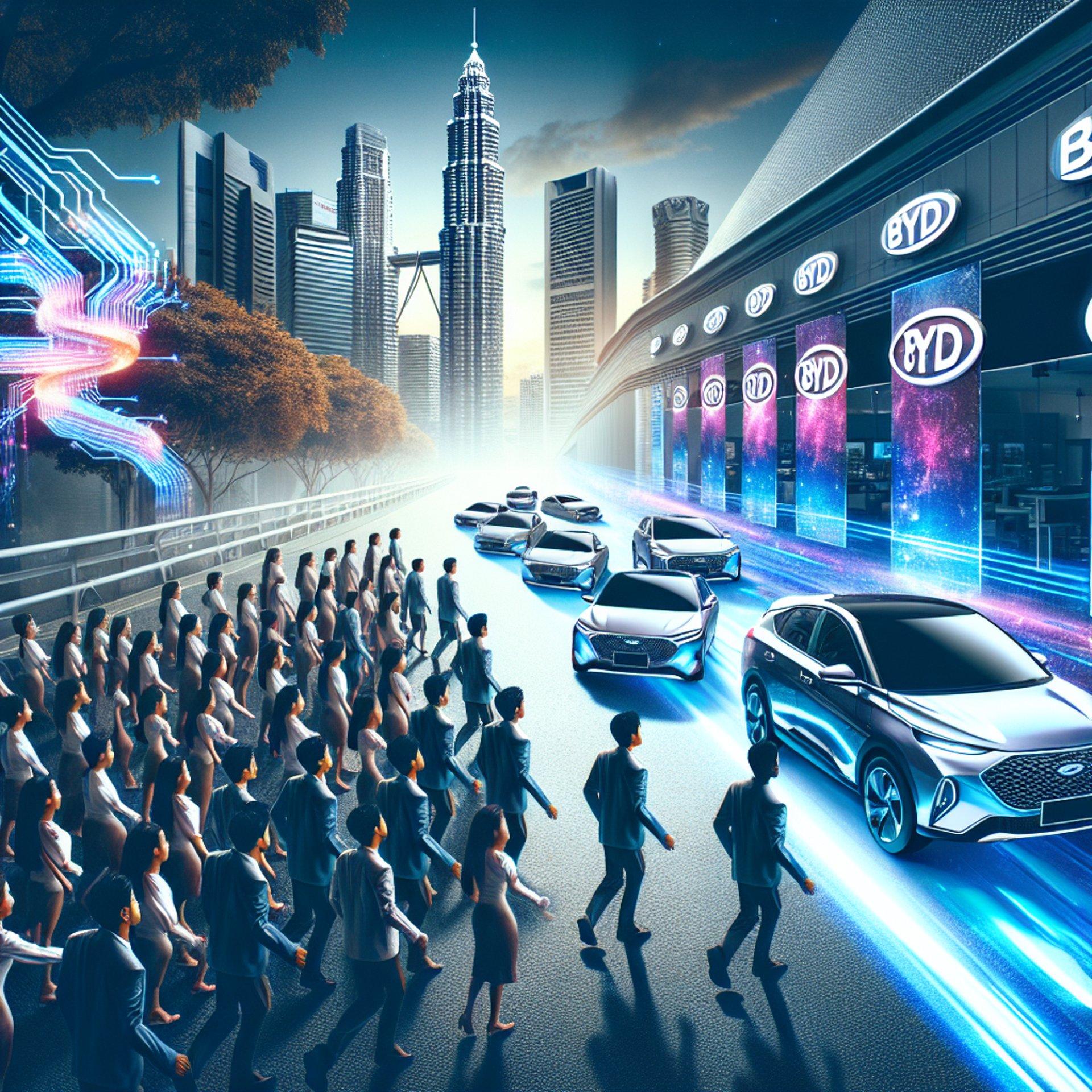 Banner for BYD Races to the Top: Singapore's Top-Selling Car Brand of 2024