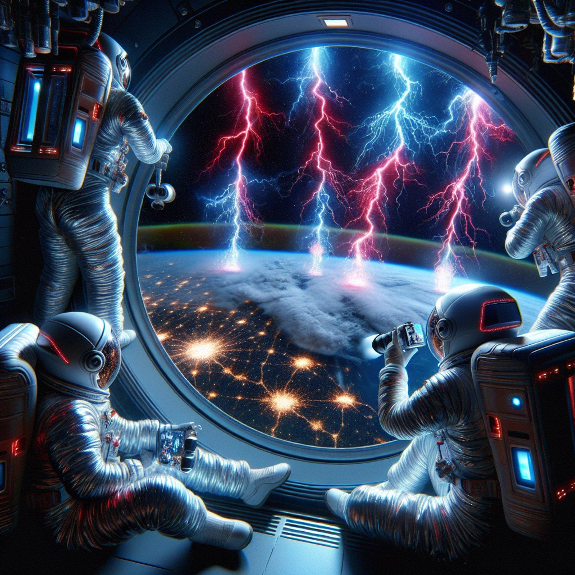 Banner for NASA Astronaut Captures Elusive Sprite Lightning from Space!