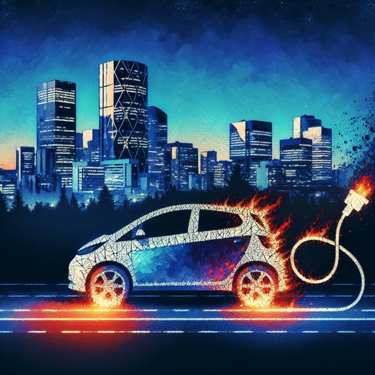 Calgary Crime Focus: Man Charged in Tesla Arson Attacks