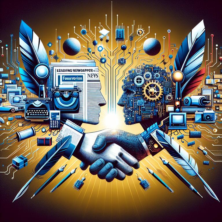 Banner for The Washington Post Partners with OpenAI to Transform Journalism's AI Era!
