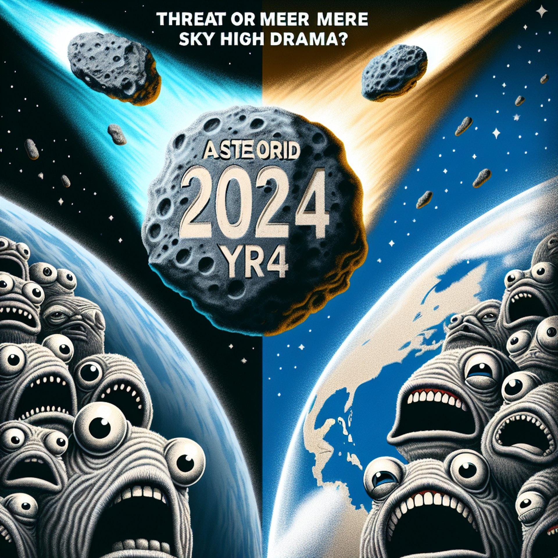 Banner for Asteroid 2024 YR4: Threat or Mere Sky High Drama?