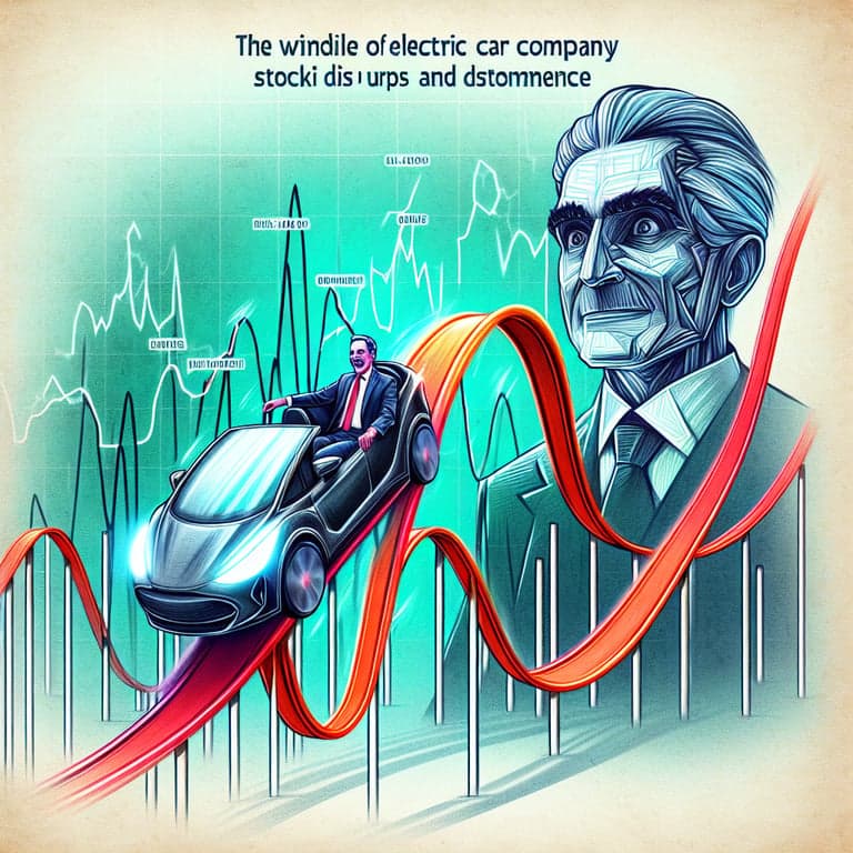 Tesla's Stock Ride: A Wild Rollercoaster Influenced by Elon Musk's Unique Leadership