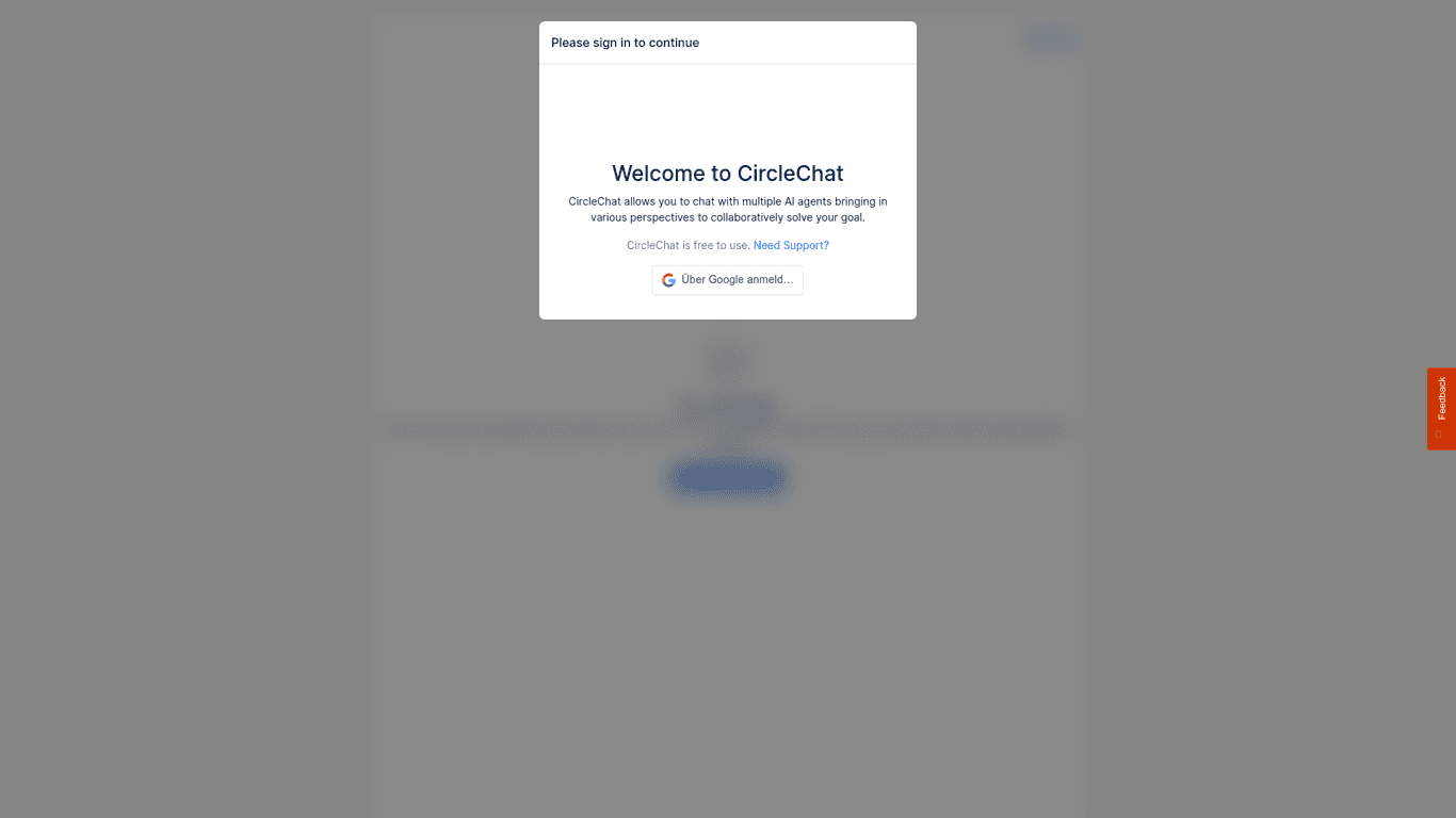 Circle Chat screenshot