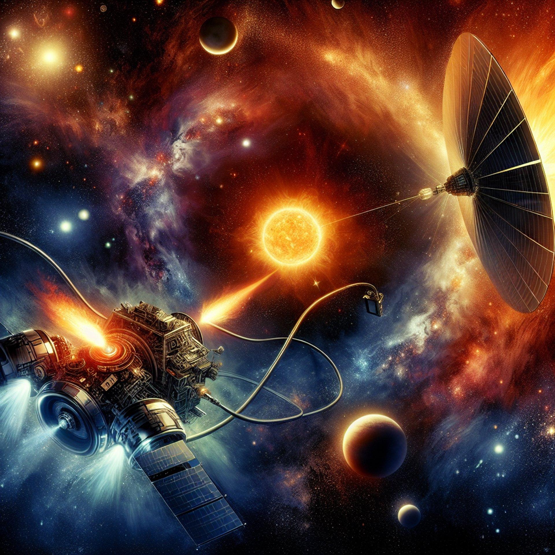 Banner for NASA's Astounding Race to Sedna: Fusion Drives vs. Solar Sails!