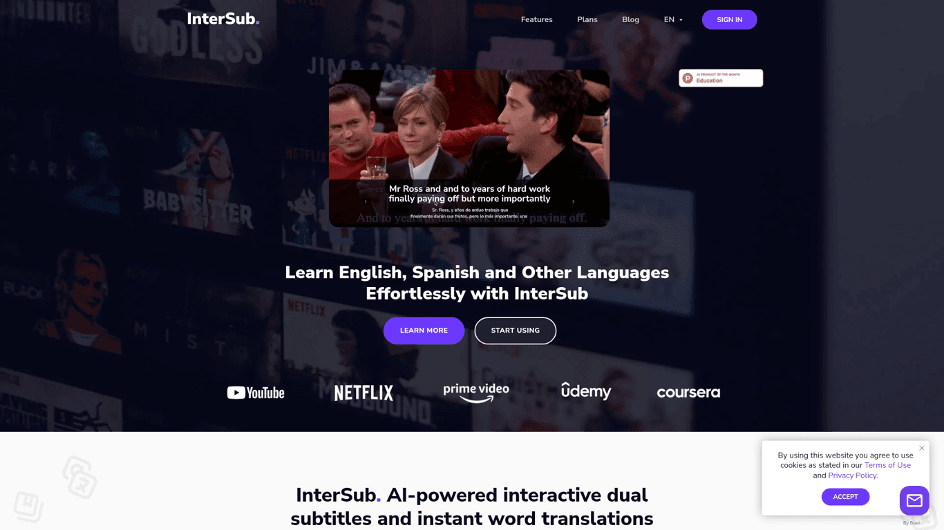 InterSub screenshot