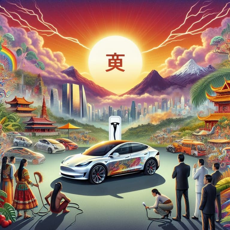 Banner for South America's Electric Vehicle Boom: Outshining Tesla with Chinese Innovations!