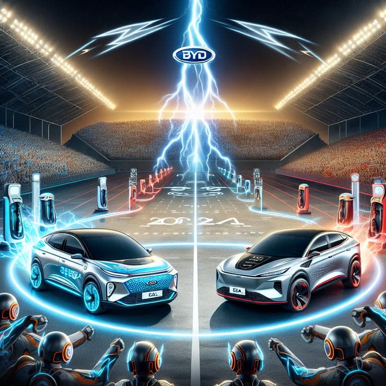 2024 BYD Seal: A New Challenger in the EV Arena Battles Tesla Model 3