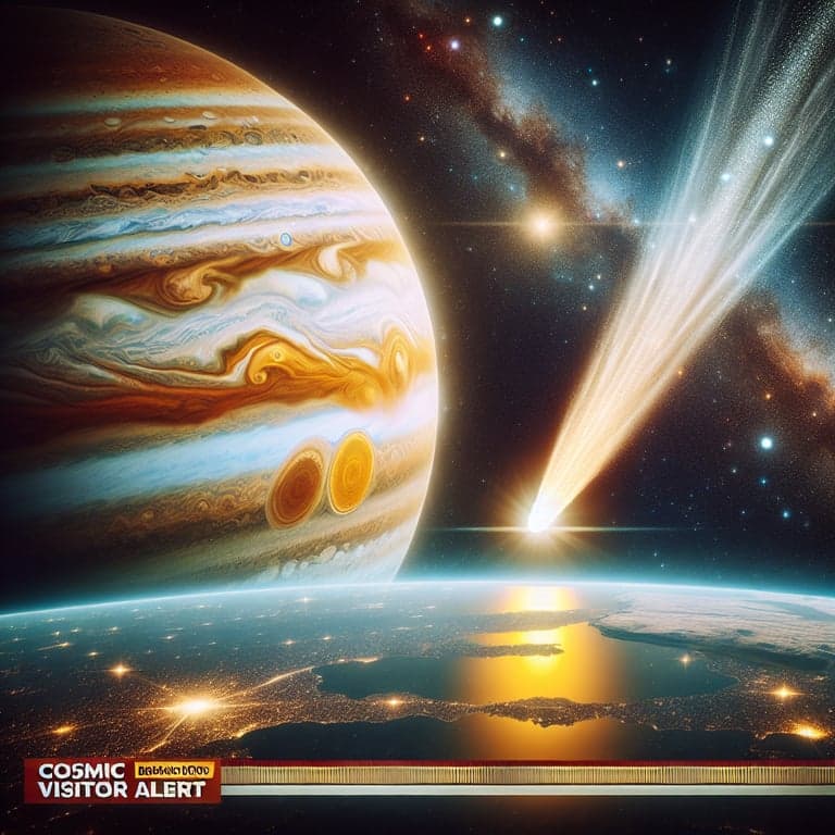 Cosmic Visitor Alert: Jupiter Hosts New Comet, 3I/ATLAS Makes a Stellar Debut!