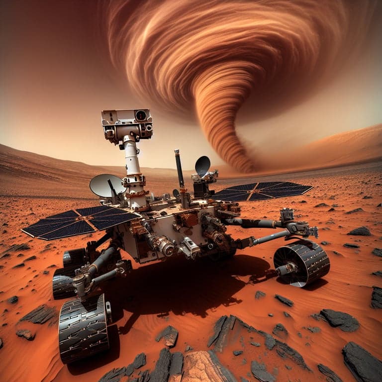 NASA's Perseverance Rover Captures Stunning Martian Selfie with Dust Devil Photobomb