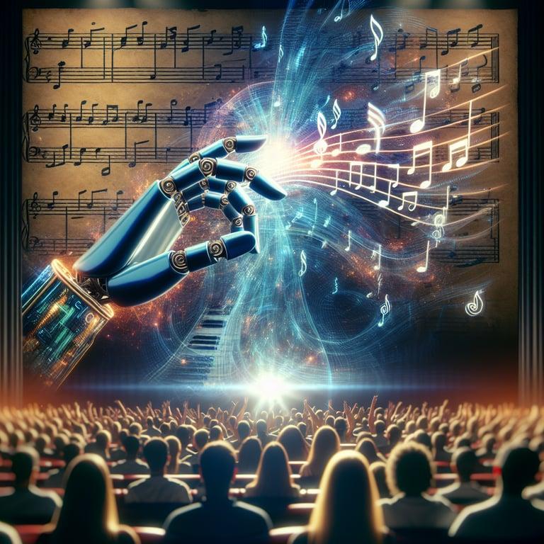 Banner for AI-Generated Music Blurs the Lines for Listeners: A Harmonious Revolution