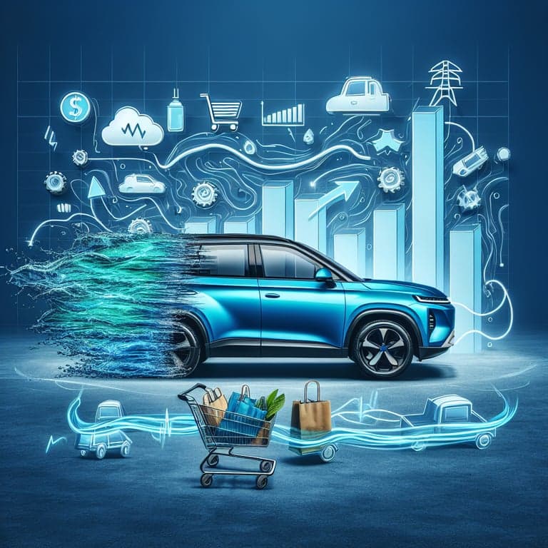 Banner for Tesla's Stunning New Marine Blue Model Y Makes a Splash, But Sales Woes Linger