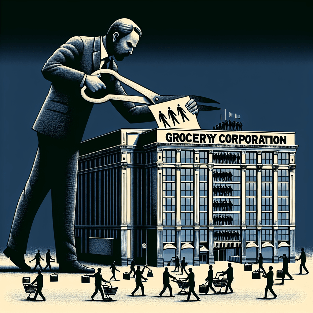 Banner for Kroger Slices Corporate Staff: Nearly 1,000 Laid Off in Bold Restructuring Move