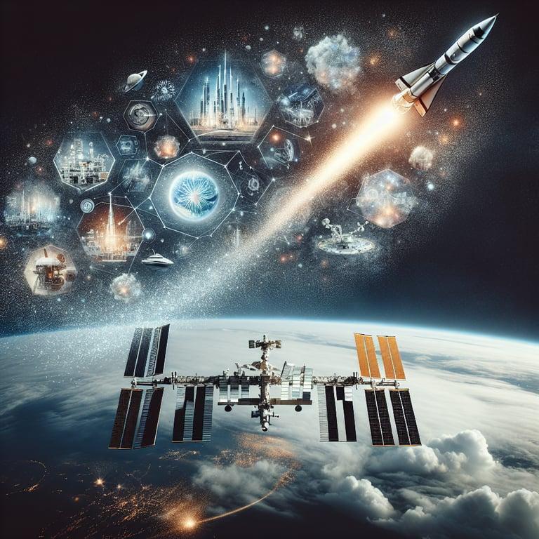 Banner for Blast Off to the Future: Elon Musk's Bold Call for Early ISS Deorbiting