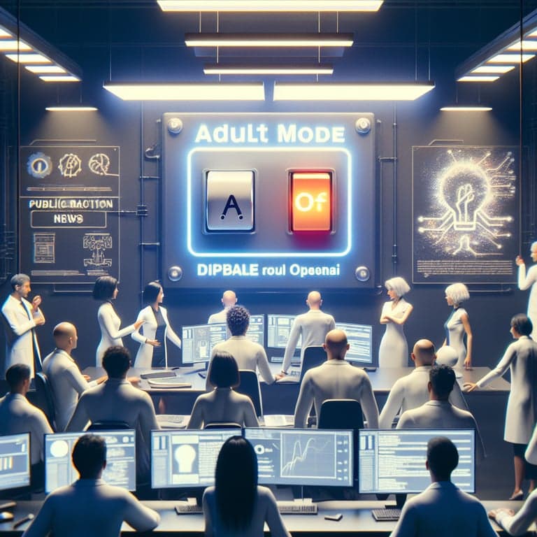 OpenAI Shelves 'Adult Mode' for ChatGPT Facing Ethical Backlash