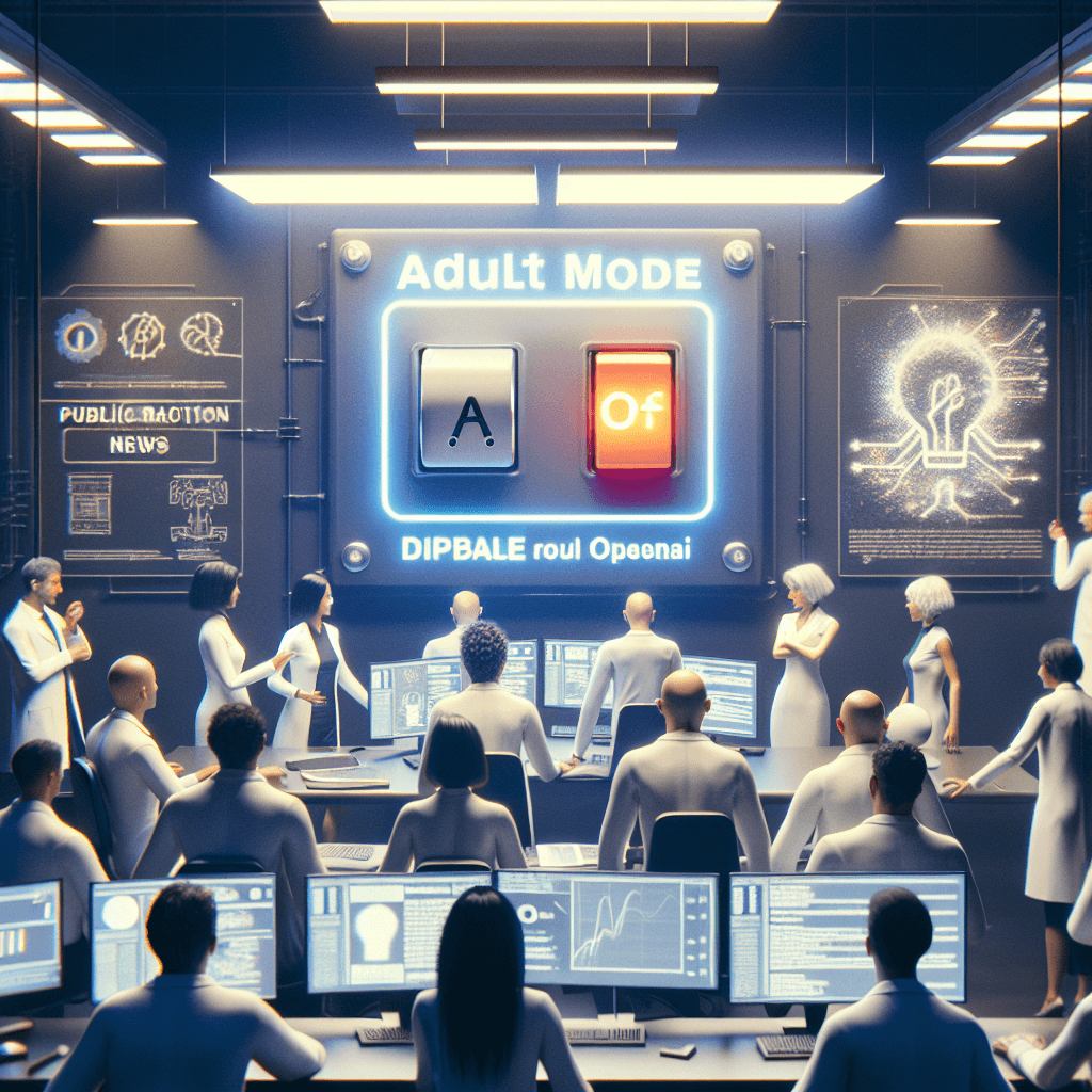 OpenAI Shelves 'Adult Mode' for ChatGPT Facing Ethical Backlash