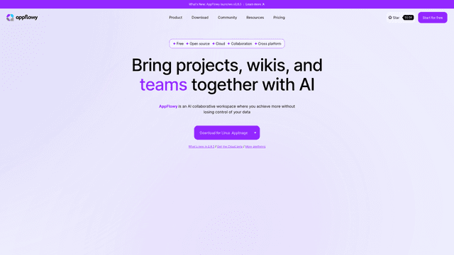 Thumbnail image for AppFlowy