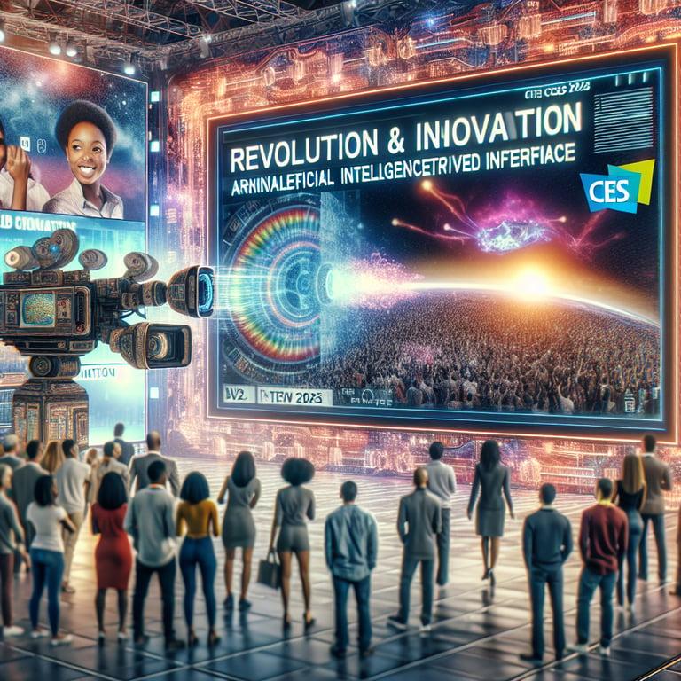 Banner for Google's AI-Powered TV Revolutionizes News Consumption at CES 2025