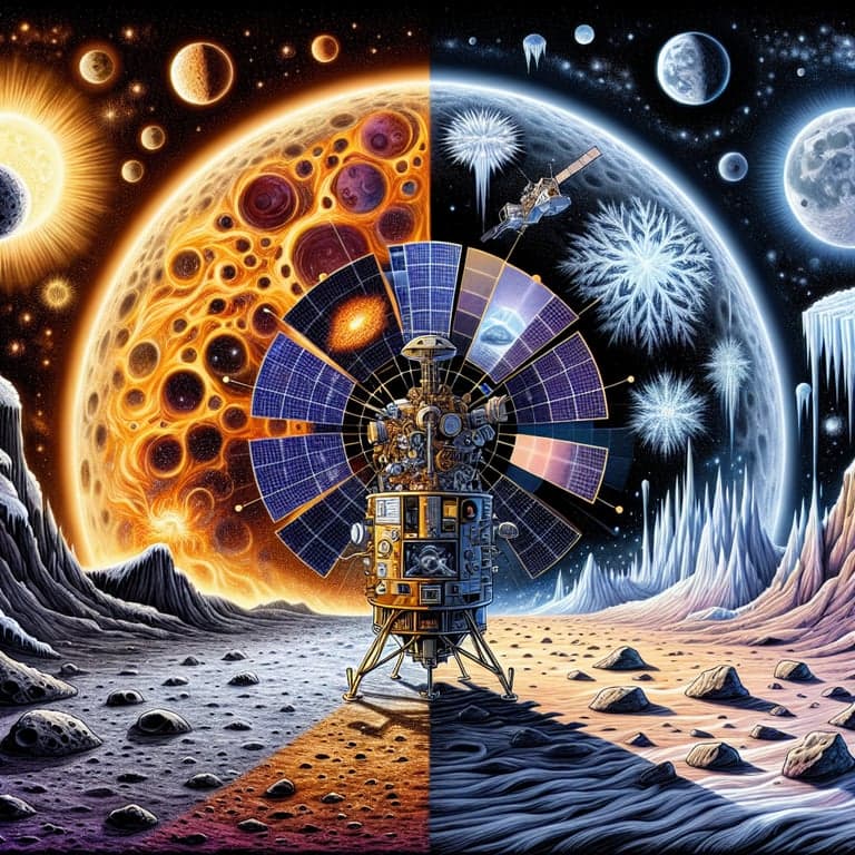 NASA's GRAIL Mission Unveils Mysteries of the Moon's Hot and Cold Sides!