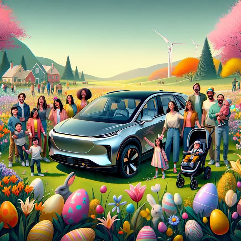 Banner for Rejoice: The Seven-Seat Tesla Model Y is Back (and Just in Time for Easter!)