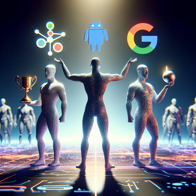 Banner for AI Titans Battle for Supremacy: OpenAI, Google, and Anthropic's Latest Innovations