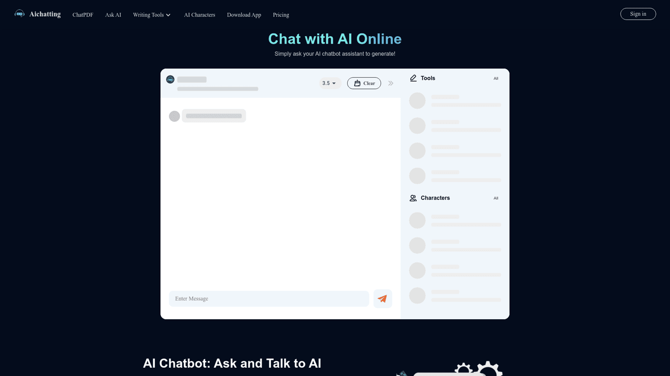 AI Chatting screenshot