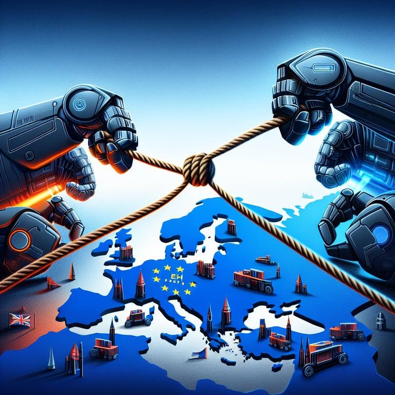 Banner for Europe's AI Dilemma: Stuck in the Middle of a Tech Tug-O'-War