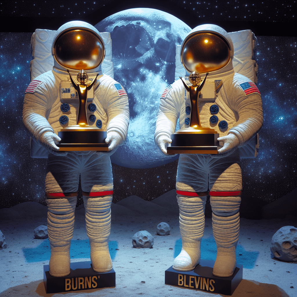 NASA Giants: Burns & Blevins Land Prestigious Sammies for Space Triumphs!