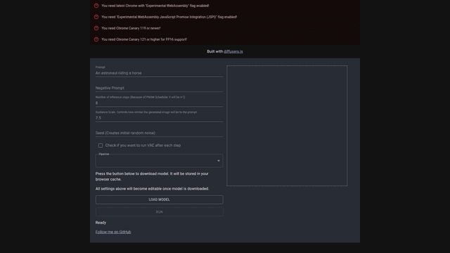 Thumbnail image for Stable Diffusion Webgpu